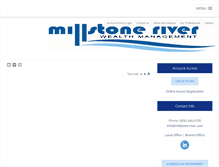 Tablet Screenshot of millstone-river.com